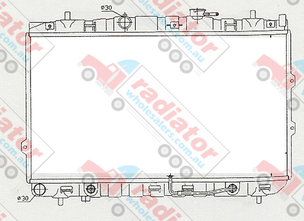 RW437104A Radiator